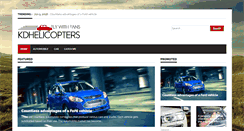 Desktop Screenshot of kdhelicopters.com