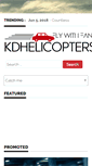 Mobile Screenshot of kdhelicopters.com